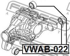 Сайлентблок VWAB022 FEBEST VWAB022