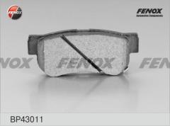 Колодки тормозные BP43011 FENOX BP43011