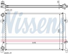 Радиатор охлаждения 65277A NISSENS 65277A