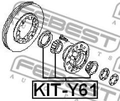 Подшипник KITY61 FEBEST KITY61