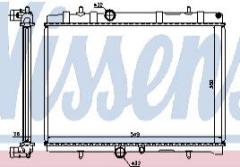Радиатор охлаждения 63606A NISSENS 63606A