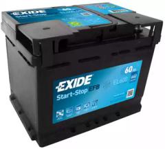 Фото товара Аккумулятор автомобильный EXIDE Start-Stop EFB EL600 (60R) 640 А обр. пол. 60 Ач Exide EL600 для MERCEDES