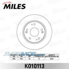 Диск тормозной K010113 MILES K010113