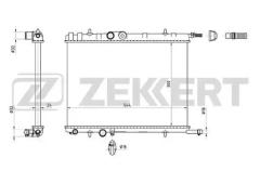 Радиатор охлаждения MK1086 ZEKKERT MK1086
