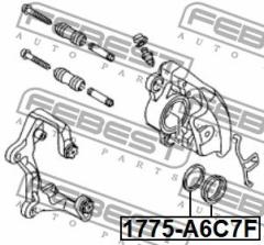 Ремкомплект суппорта 1775A6C7F FEBEST 1775A6C7F