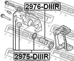 Ремкомплект 2975DIIIR FEBEST 2975DIIIR