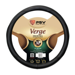 Оплетка на руль Verge Fiber М (черный) PSV 129629