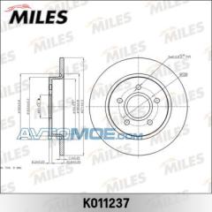 Диск тормозной K011237 MILES K011237