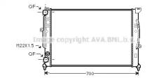 Радиатор охлаждения AIA2123 AVA AIA2123