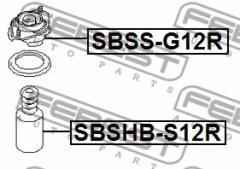 Пыльник амортизатора SBSHBS12R FEBEST SBSHBS12R