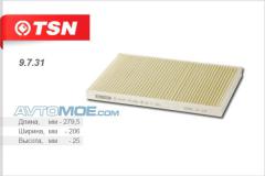 Фото товара Фильтр салонный TSN 9731