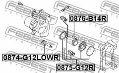 Ремкомплект 0875G12R FEBEST 0875G12R