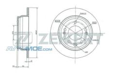 Диск тормозной BS5157 ZEKKERT BS5157