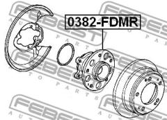 Ступица 0382FDMR FEBEST 0382FDMR