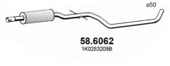 Глушитель 586062 ASSO 586062