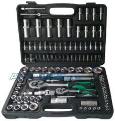 Фото товара Набор инструментов в чемодане (108 предметов) Сервис ключ 71108