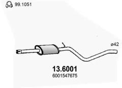 Резонатор 136001 ASSO 136001