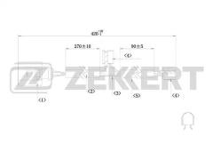 Датчик износа колодок BS8045 ZEKKERT BS8045