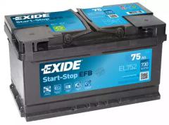 Start-Stop EFB Аккумулятор EXIDE EL752