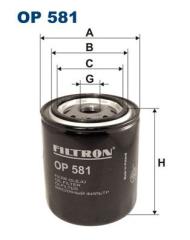 Фильтр масляный OP581 FILTRON OP581