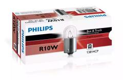 Лампа накаливания R10W 24V-10W (BA15s) PHILIPS 13814CP