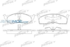 Колодки тормозные PBP7006 PATRON PBP7006